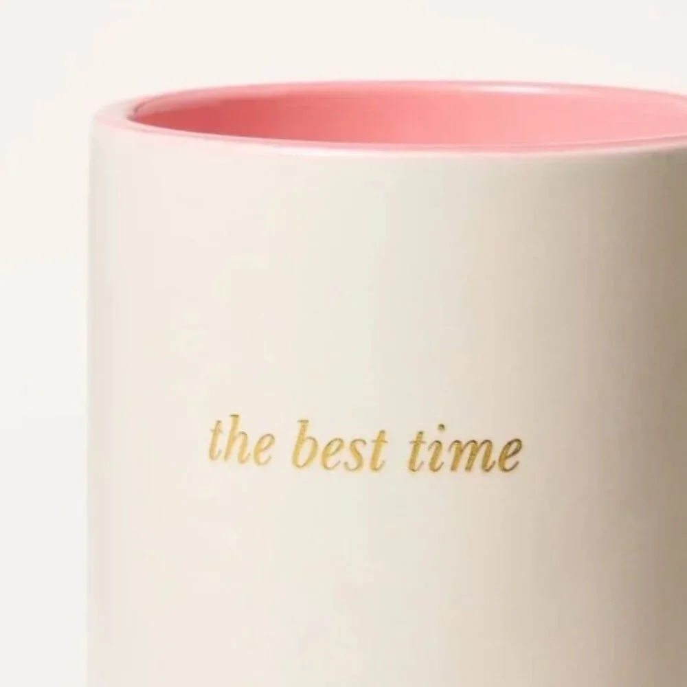 NWT 3ct Ceramic Jar Candle Gift Set Cream/Green/Pink/Blue - kate spade new york